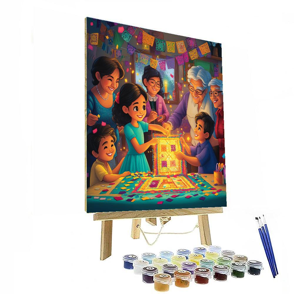 Mirabel Stitch Of Joy Number painting