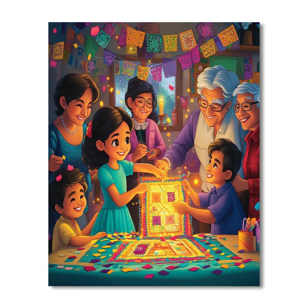 Mirabel Stitch Of Joy Number painting