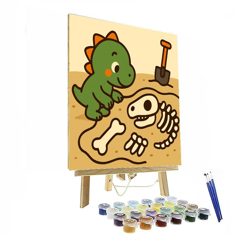 Fossil Foss Explorer paint by color