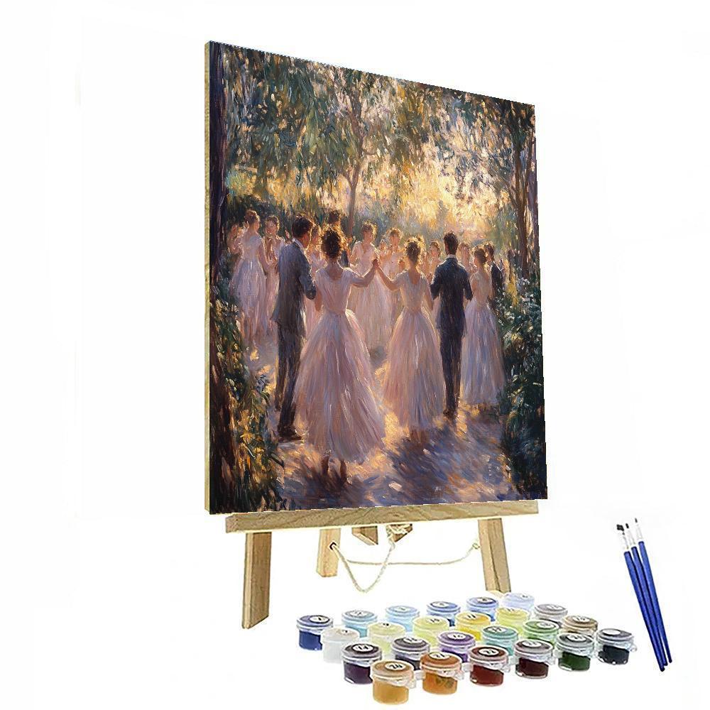 Pierre-Auguste Renoir Inspired Joyful Dance Party Paint by numbers kits