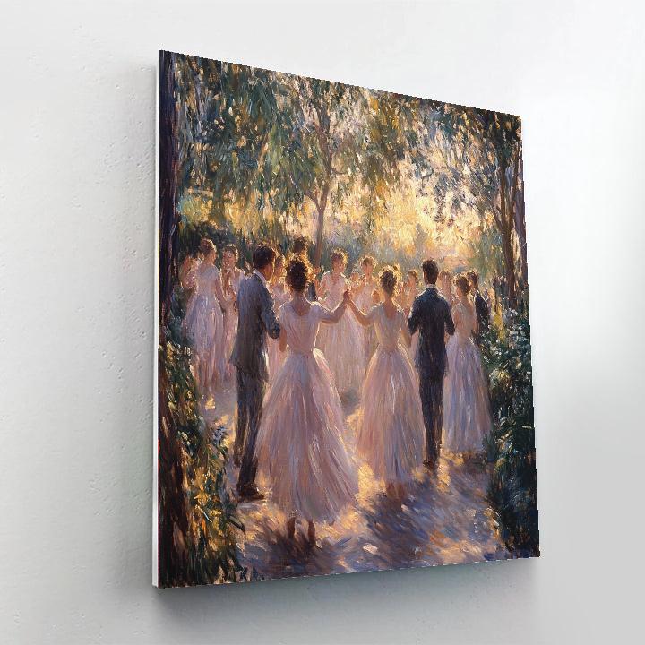 Pierre-Auguste Renoir Inspired Joyful Dance Party Paint by numbers kits