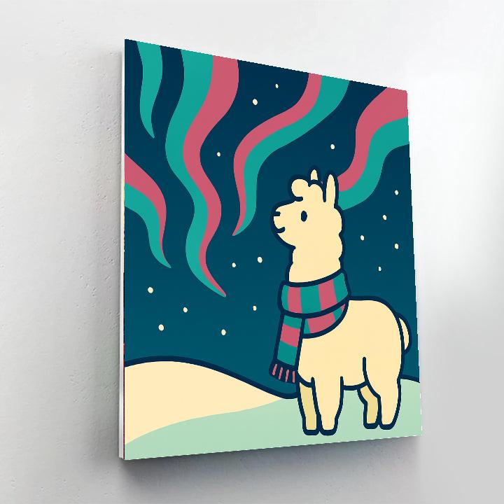 Aurora Alpaca Afternoon Paint by numbers kits