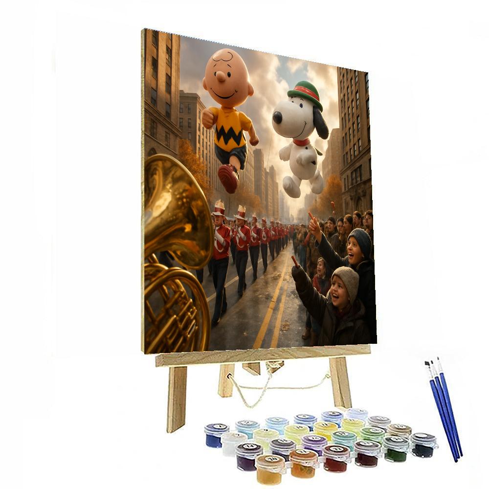 Thanksgiving Parade Macy’s Float Paint by numbers kits