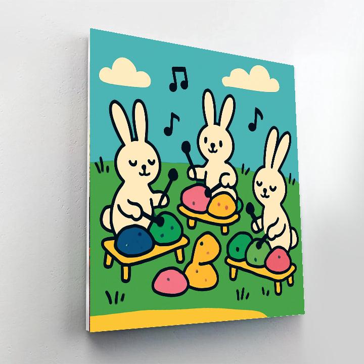 Meteor Meadow Music Numbered painting kits