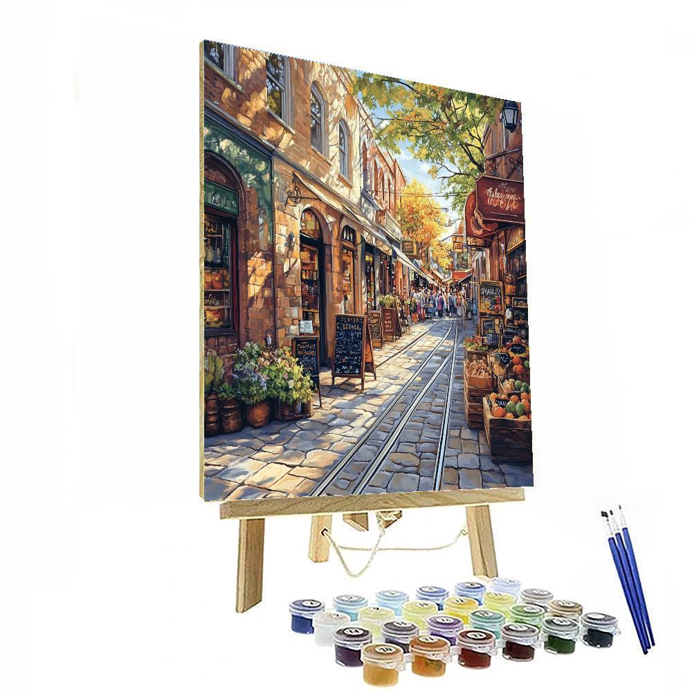 The Rocks Heritage Streets Sydney Australia Painting by numbers kit