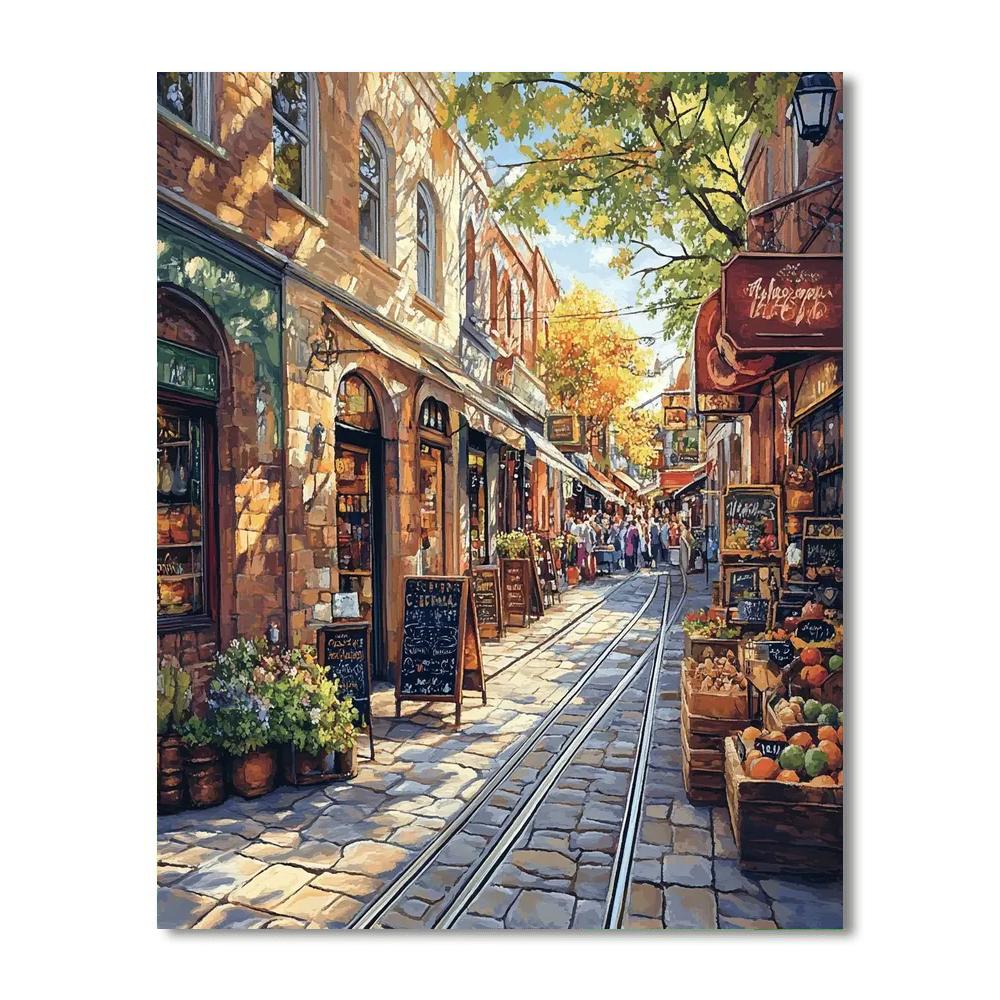 The Rocks Heritage Streets Sydney Australia Painting by numbers kit