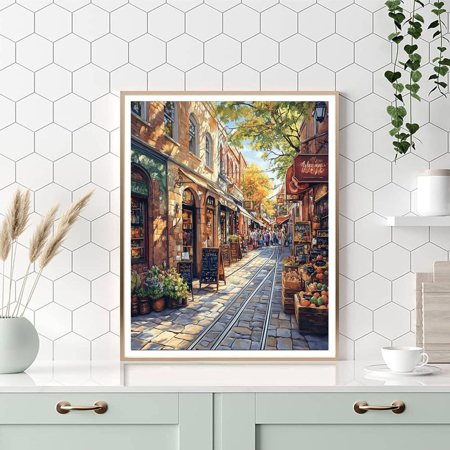 The Rocks Heritage Streets Sydney Australia Painting by numbers kit