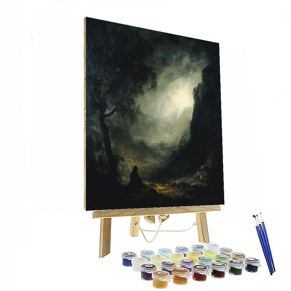 Francisco Goya Inspired Mythical Creature DIY paint by numbers