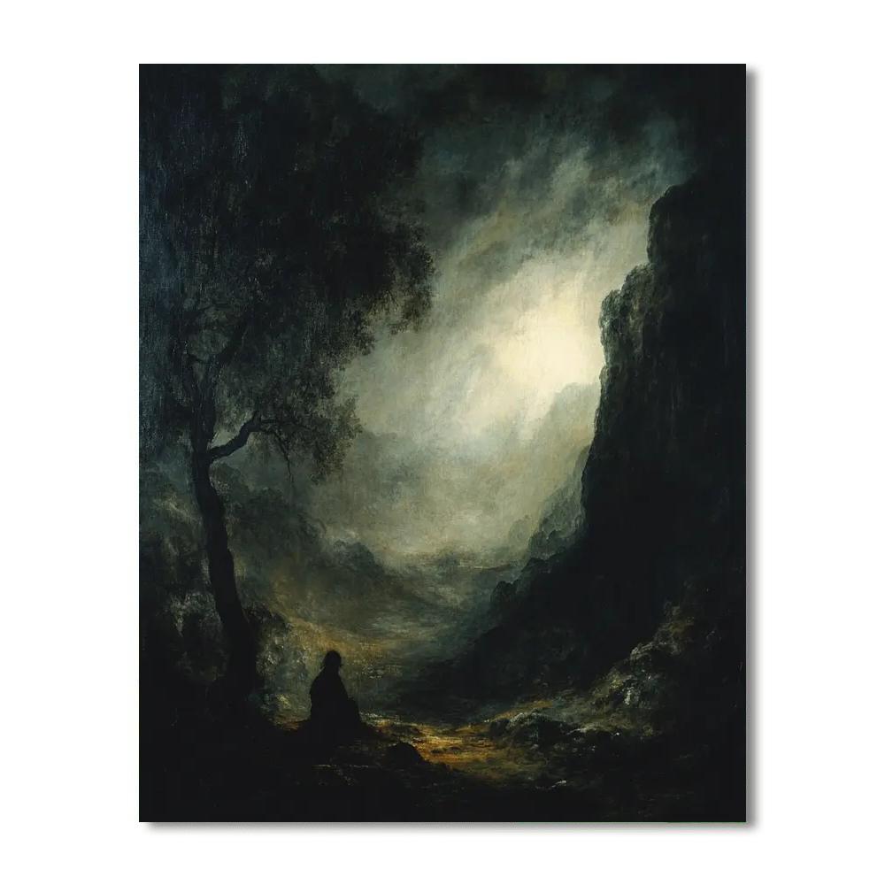 Francisco Goya Inspired Mythical Creature DIY paint by numbers