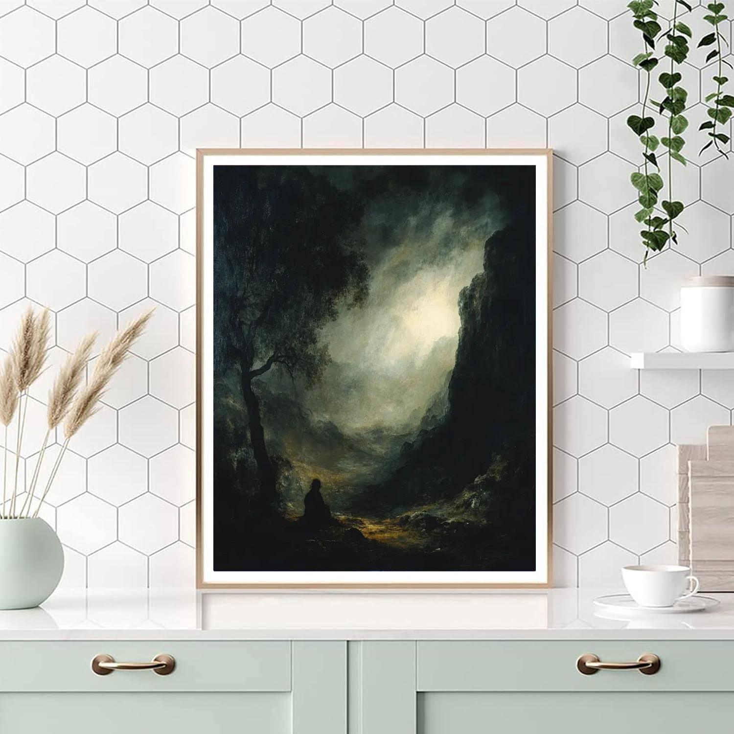 Francisco Goya Inspired Mythical Creature DIY paint by numbers