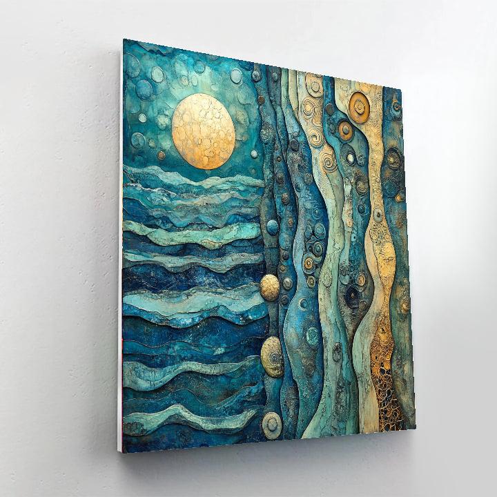 Max Ernst Inspired Surreal Underwater World Paint by numbers art