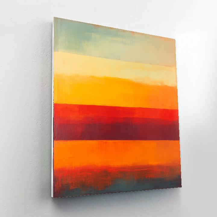 Rothko Inspired Emotional Landscape Painting by numbers kit