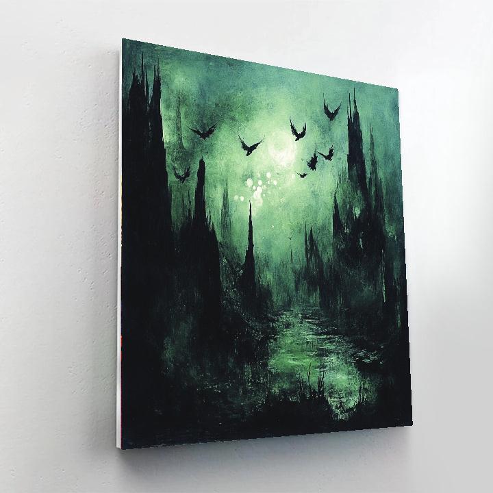 Fuseli Inspired Dreamscape Nightmare Paint by numbers kits