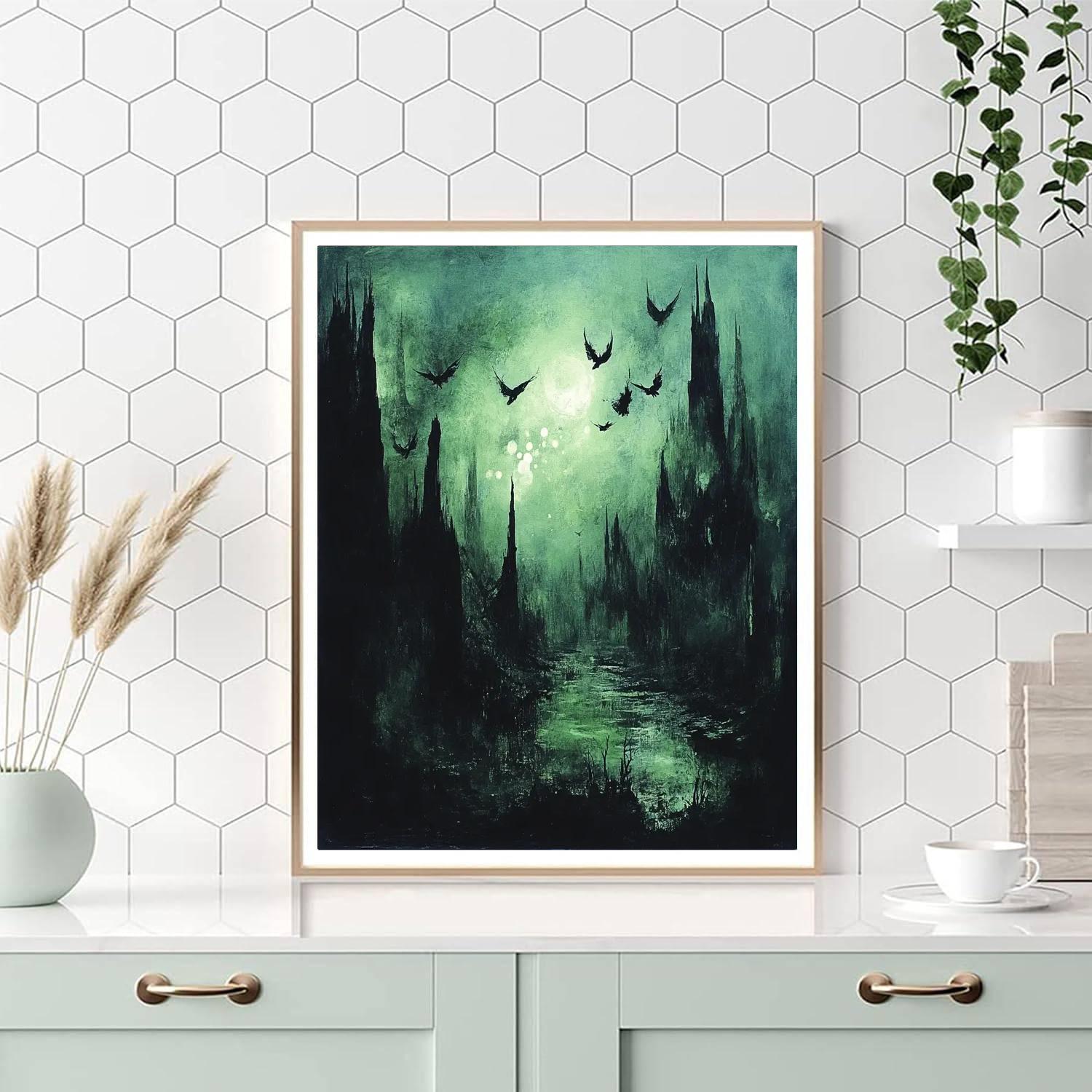 Fuseli Inspired Dreamscape Nightmare Paint by numbers kits