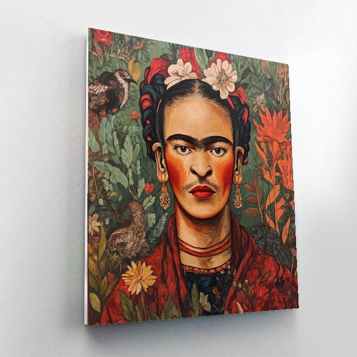 Frida Kahlo Inspired Self-Discovery painting number kit