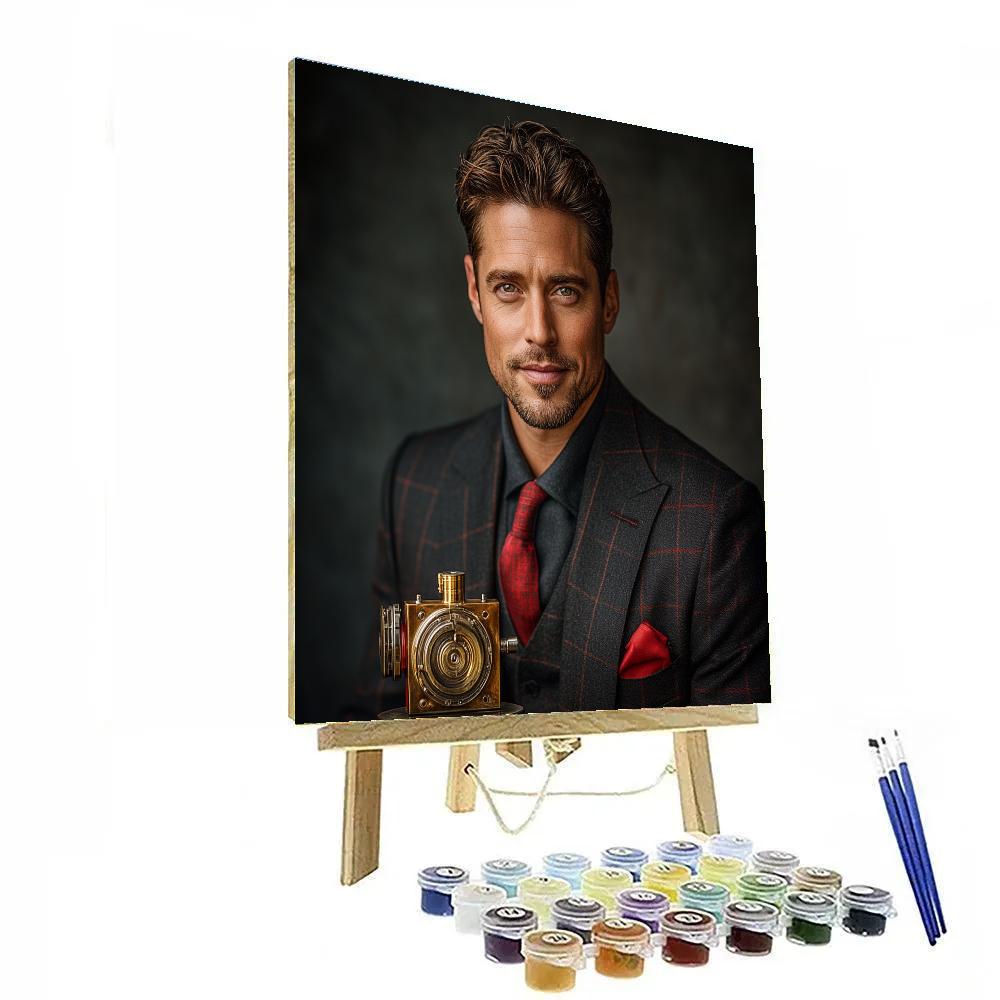 Robert Downey Jr Sparks Of An Inventor paint by number