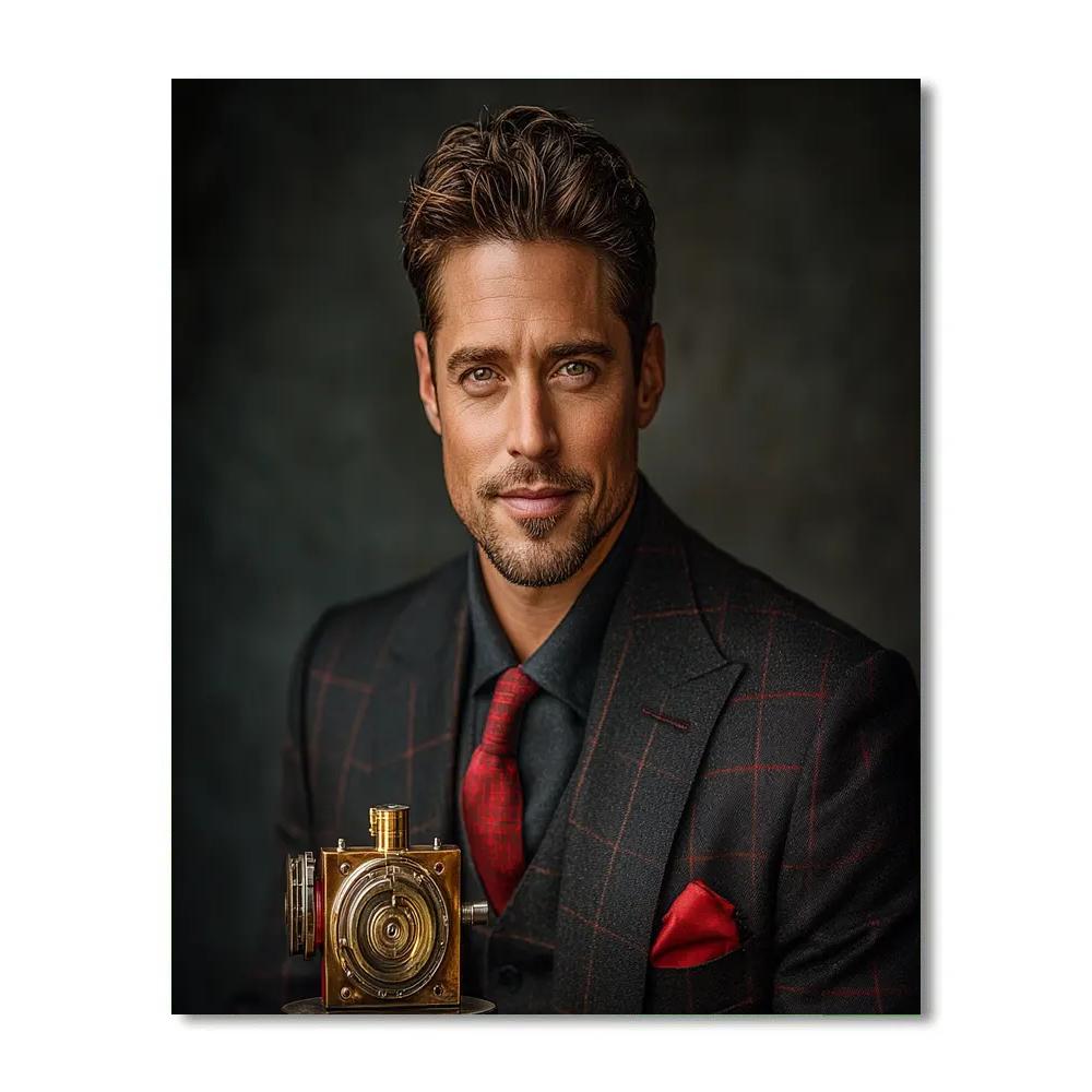 Robert Downey Jr Sparks Of An Inventor paint by number