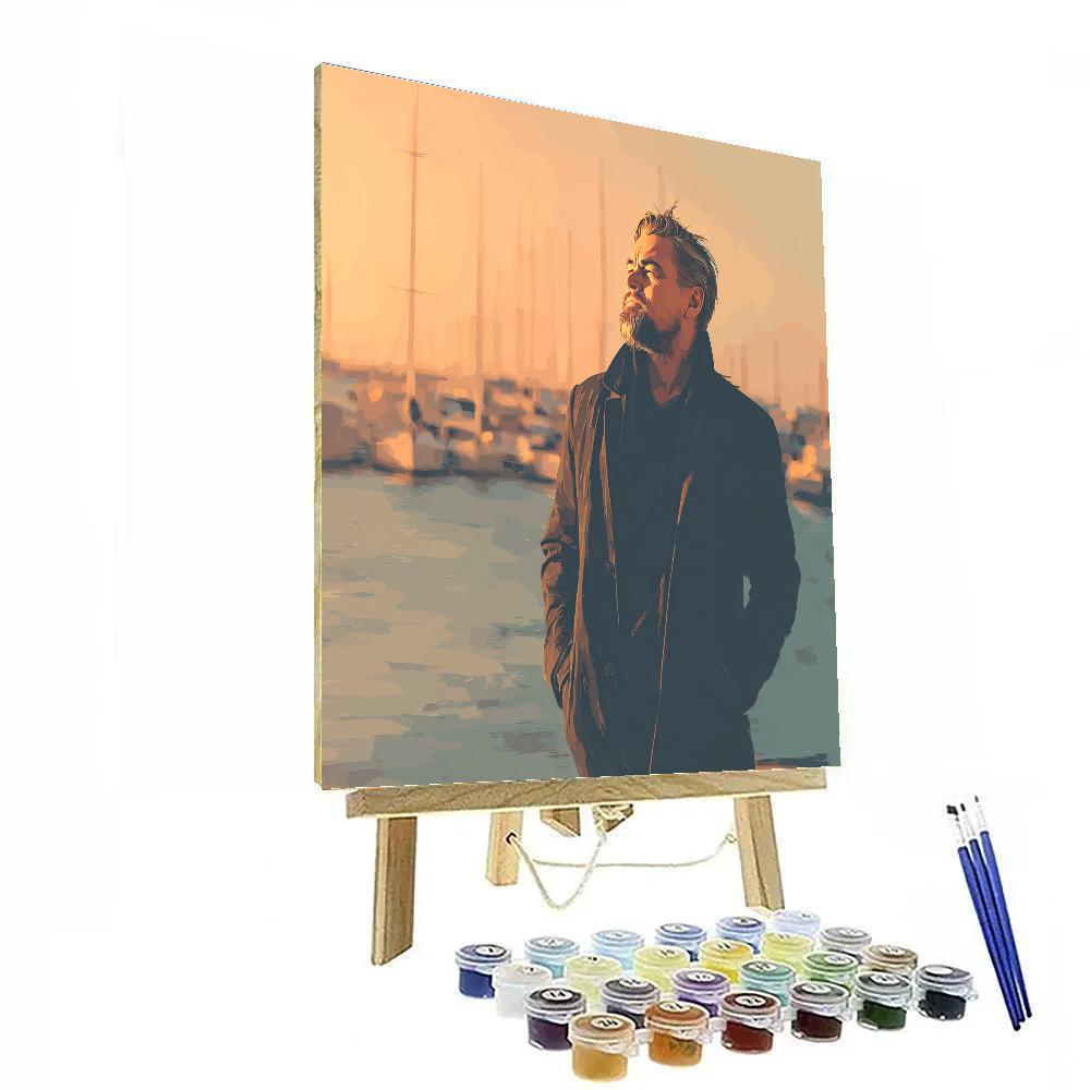 Leonardo DiCaprio: Charting Currents Beyond The Horizon paint by color