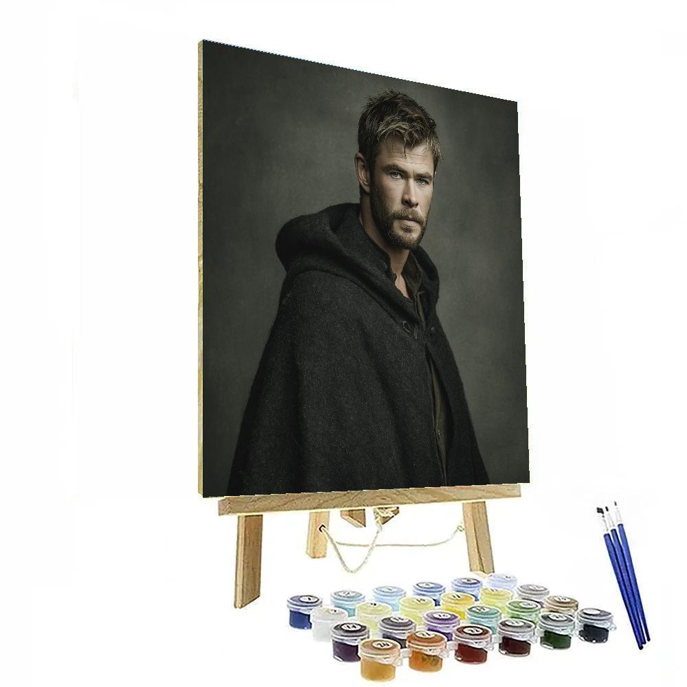 Chris Hemsworth: Tempest Of The Thunderbound Paint by numbers kits