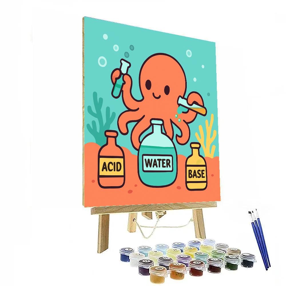 Coral Reef Chemistry paint by number