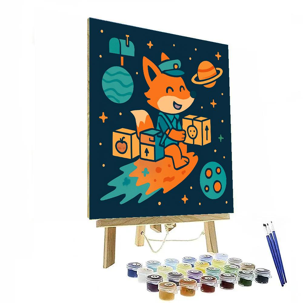 Comet Delivery Service paint by color