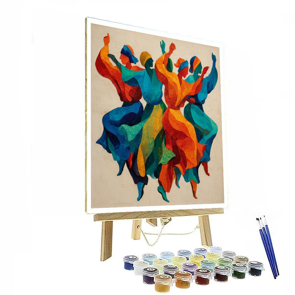 Henri Matisse Inspired Joyful Dance Paint by numbers kits