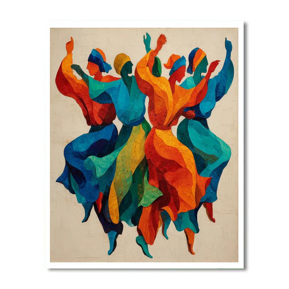 Henri Matisse Inspired Joyful Dance Paint by numbers kits