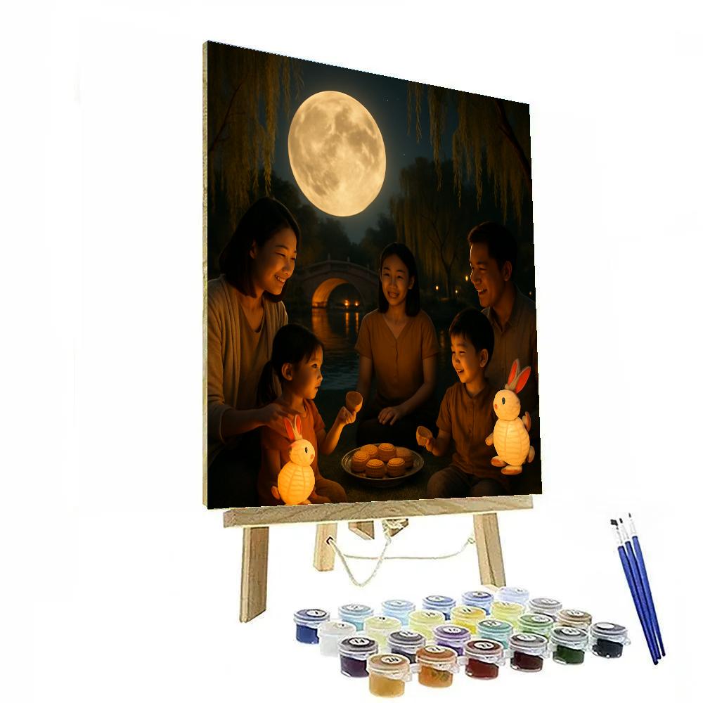 Harvest Moon Mid Autumn Paint by numbers kits