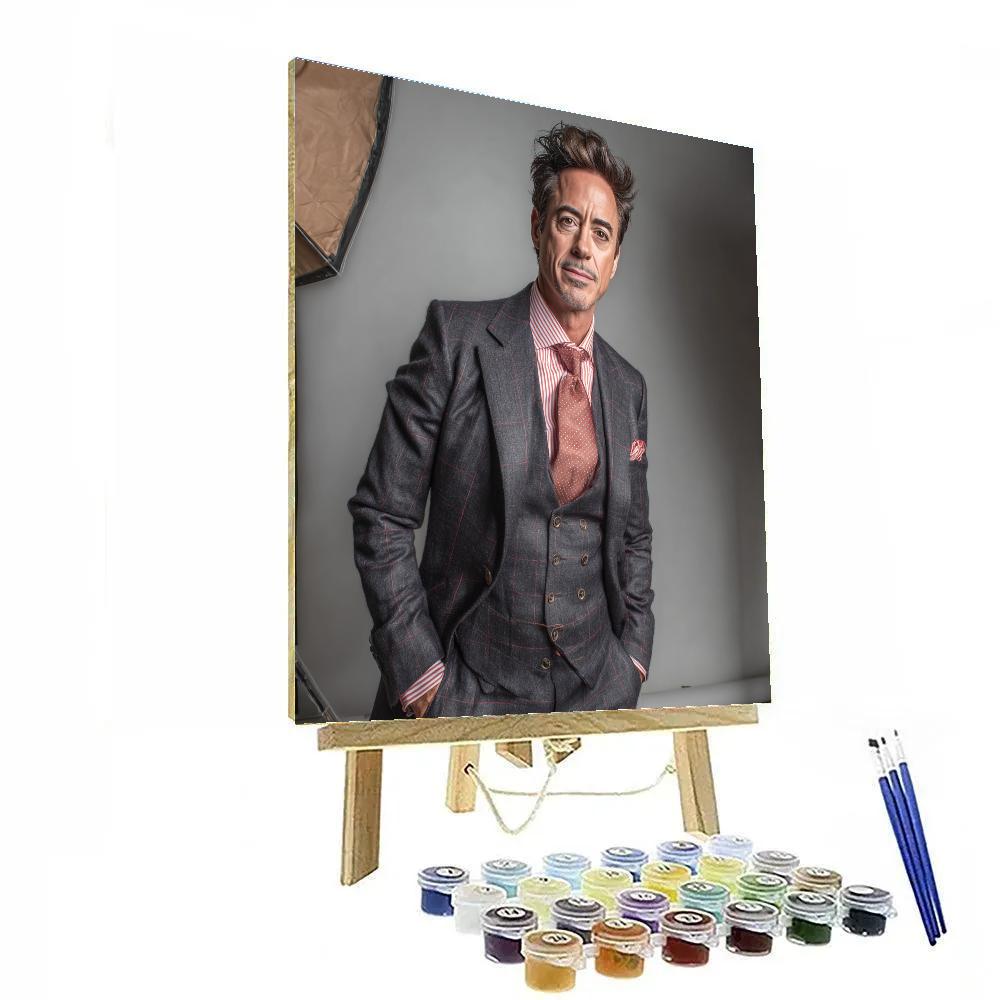 Robert Downey Jr: Forging Iron-Elegance paint by color