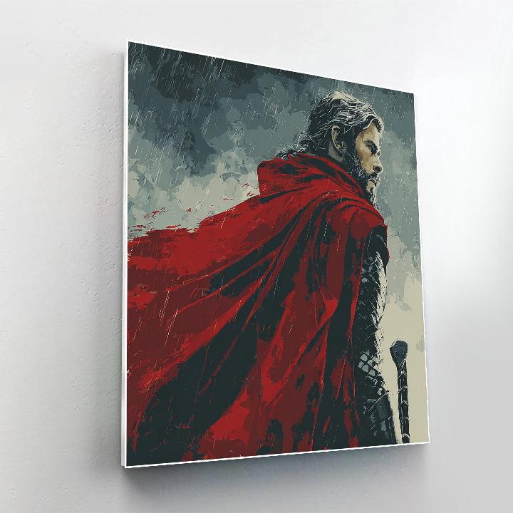 Chris Hemsworth: Tempest Of The Northern Sun Painting by numbers kit