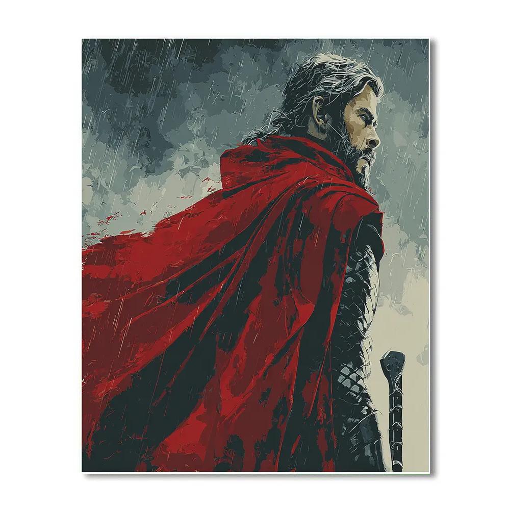 Chris Hemsworth: Tempest Of The Northern Sun Painting by numbers kit