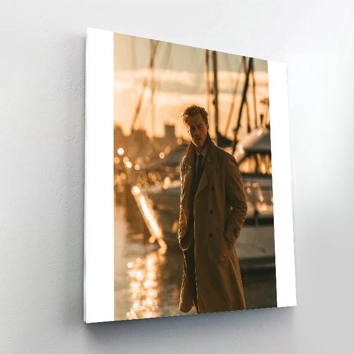 Leonardo DiCaprio: Tidewalker Of Time And Tide paint by number