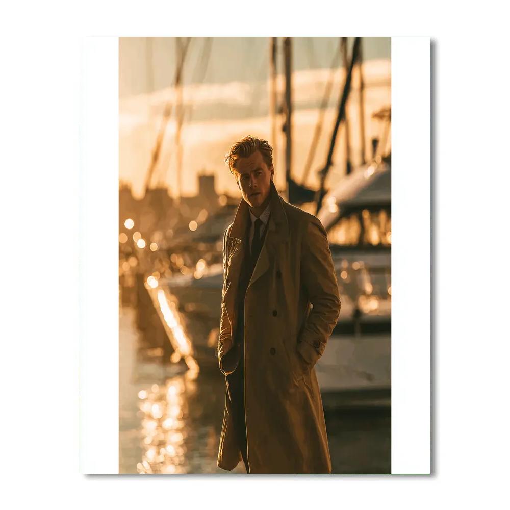 Leonardo DiCaprio: Tidewalker Of Time And Tide paint by number