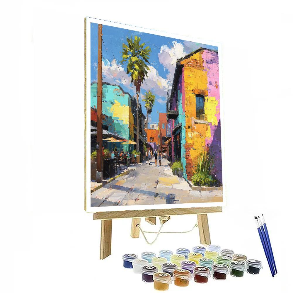 Wynwood Walls Street Art District Miami United States Numbered painting kits