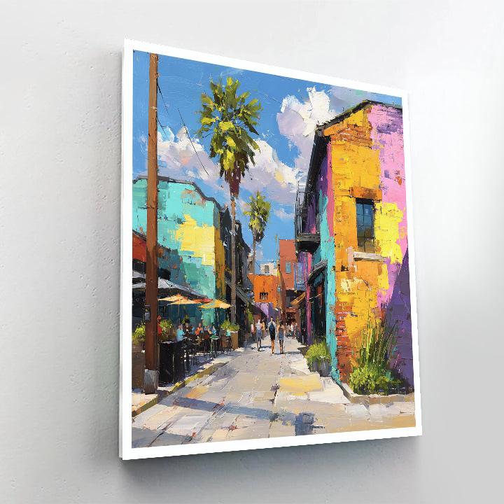 Wynwood Walls Street Art District Miami United States Numbered painting kits