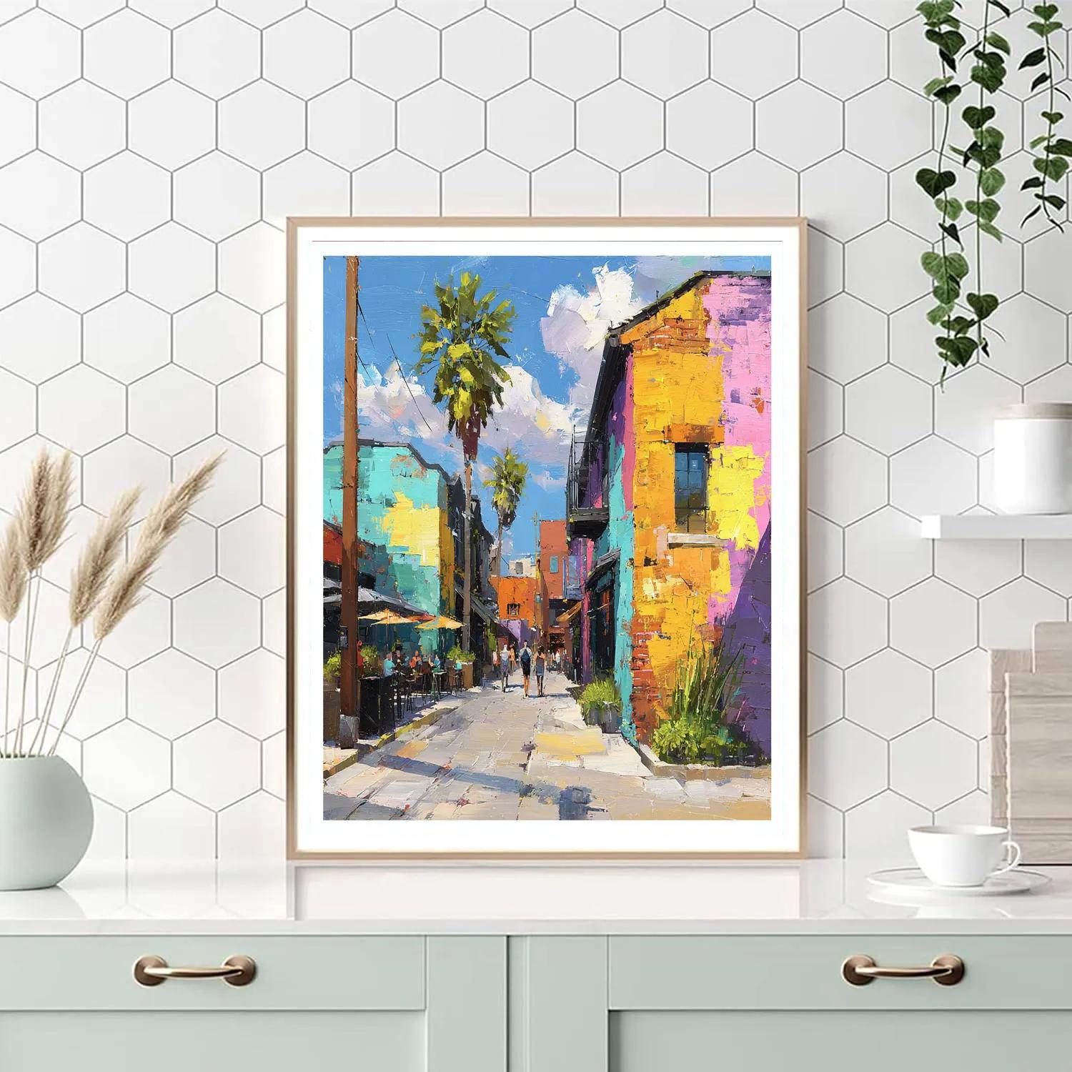 Wynwood Walls Street Art District Miami United States Numbered painting kits