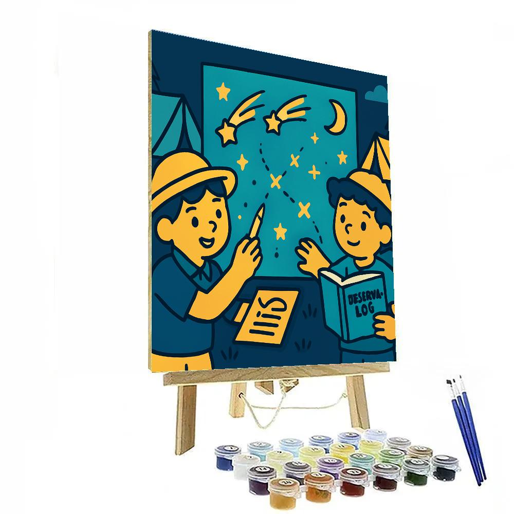 Meteor Map Explorers paint by number