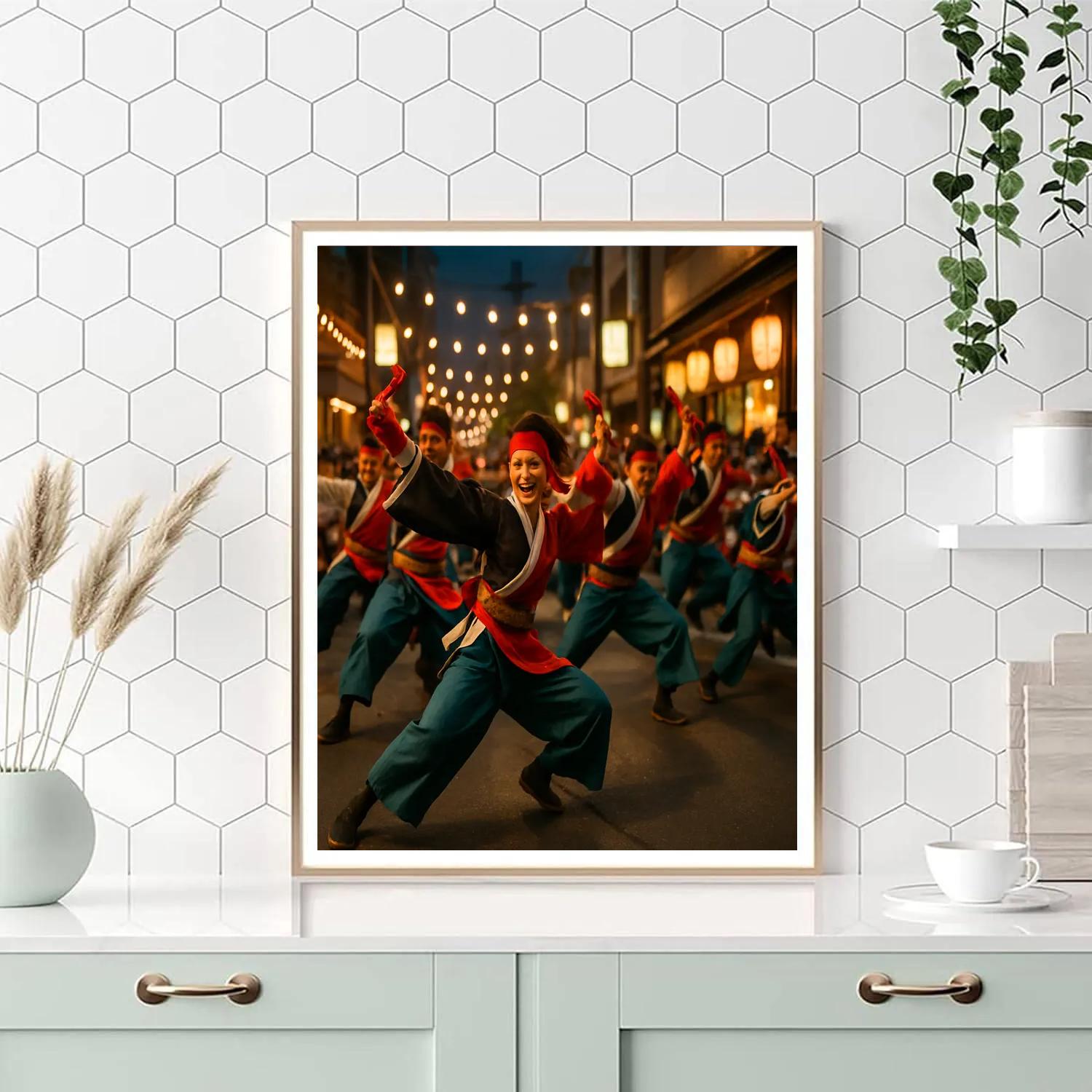 Sapporo Yosakoi Dance Night Number painting