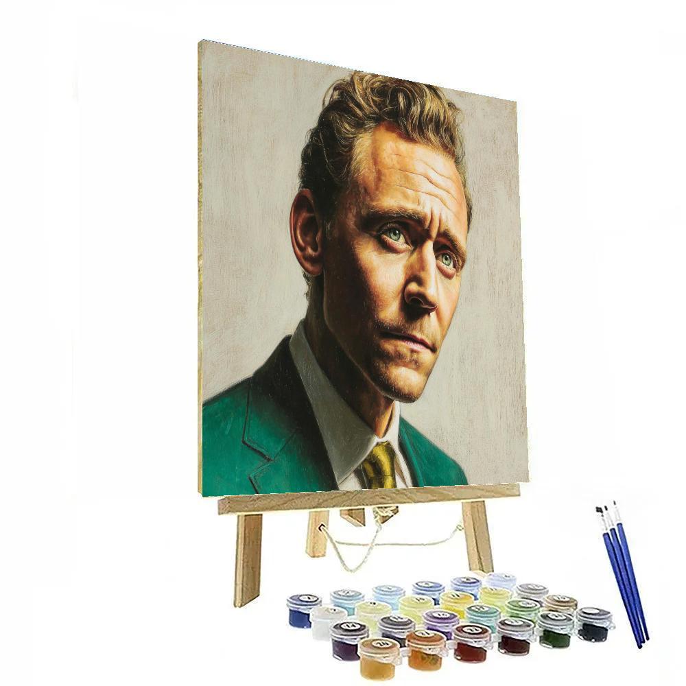 Tom Hiddleston: The Emerald Tricksters Poise Paint by numbers kits