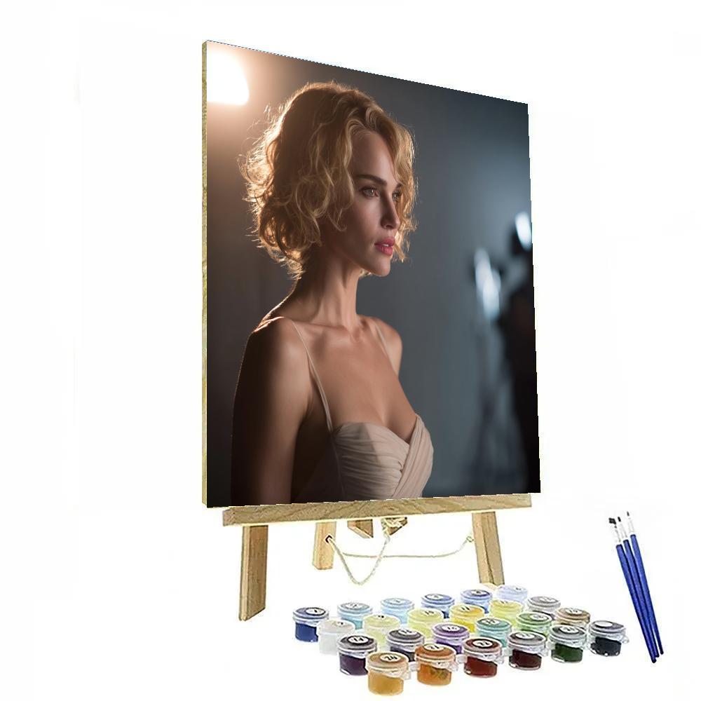 Natalie Portman: Quiet Strength Among Celestial Gardens Paint by numbers kits