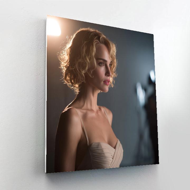 Natalie Portman: Quiet Strength Among Celestial Gardens Paint by numbers kits