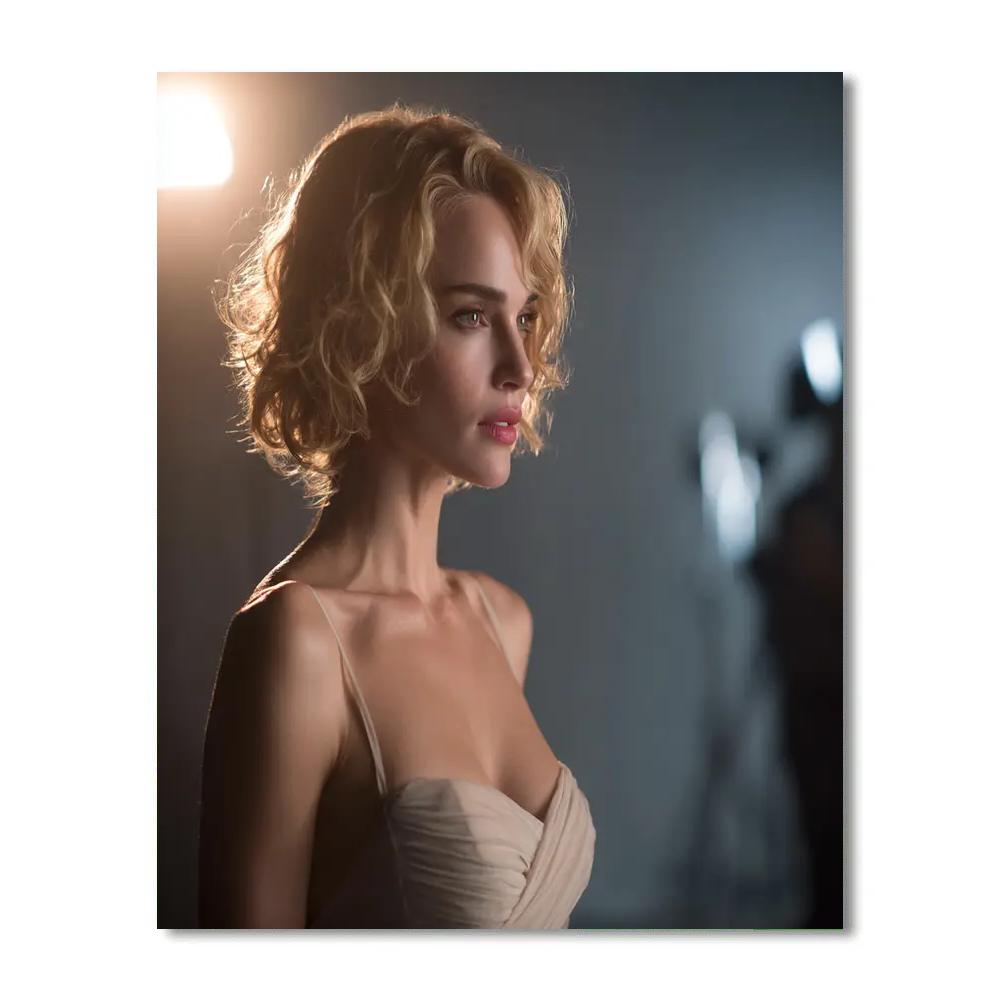 Natalie Portman: Quiet Strength Among Celestial Gardens Paint by numbers kits