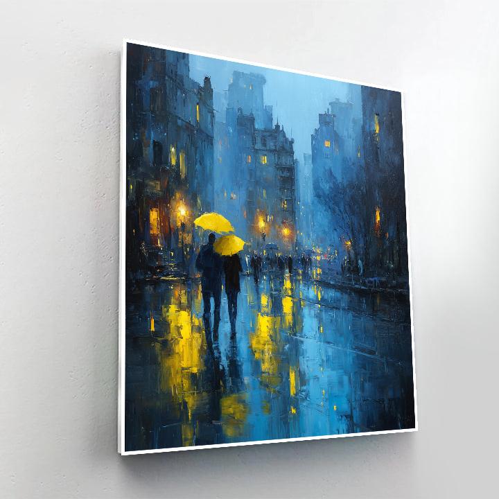 Edvard Munch Inspired Rainy Evening Paint by numbers kits