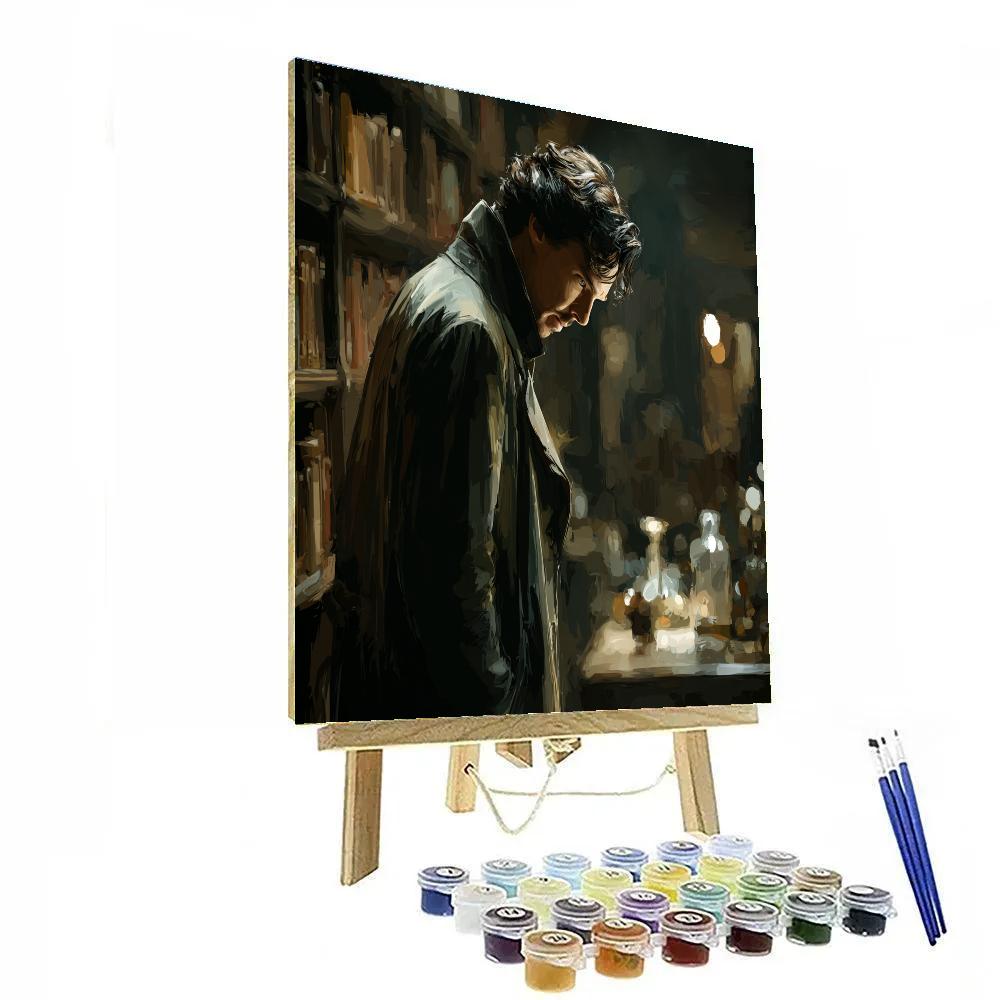 Benedict Cumberbatch: Cartographer Of Mind And Shadow Numbered painting kits
