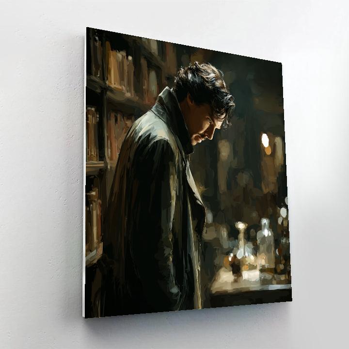 Benedict Cumberbatch: Cartographer Of Mind And Shadow Numbered painting kits