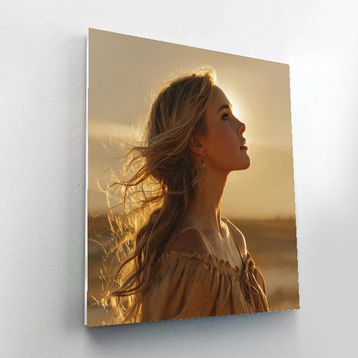 Brie Larson: Beacon From Beyond The Threshold paint by number