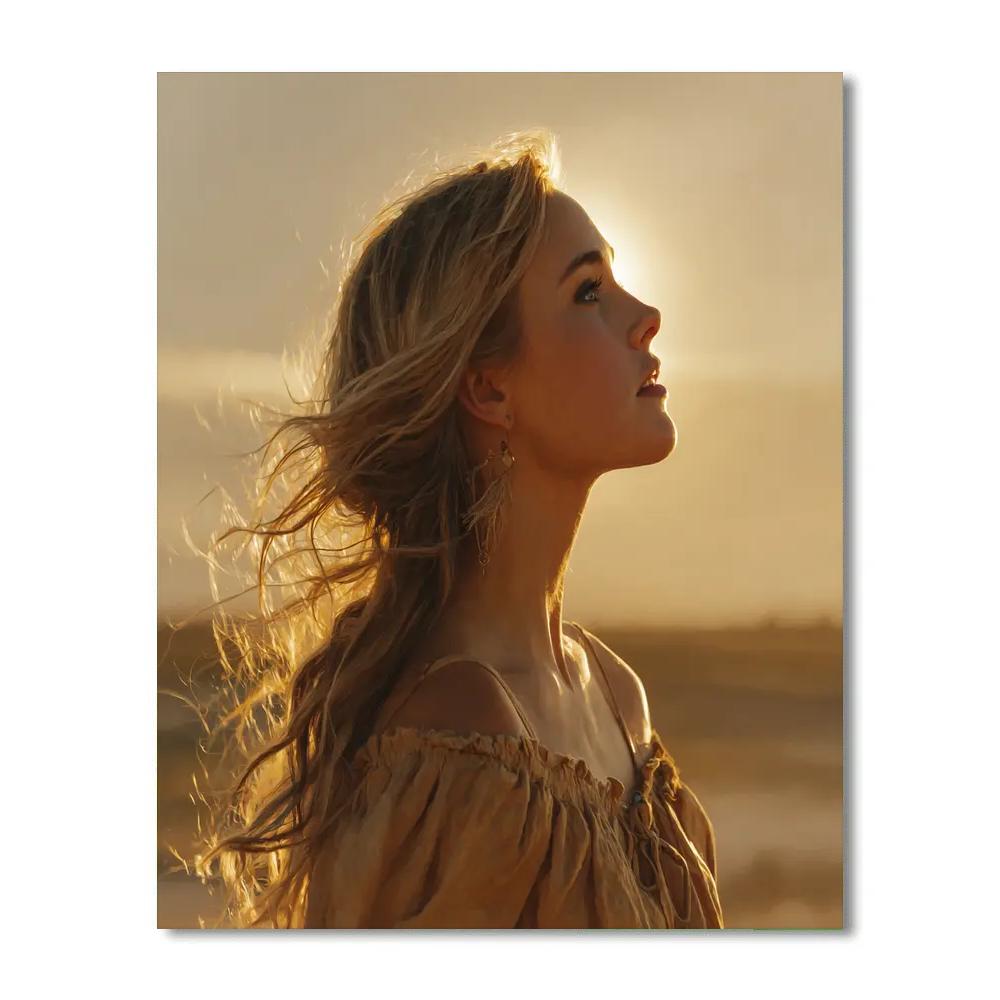 Brie Larson: Beacon From Beyond The Threshold paint by number