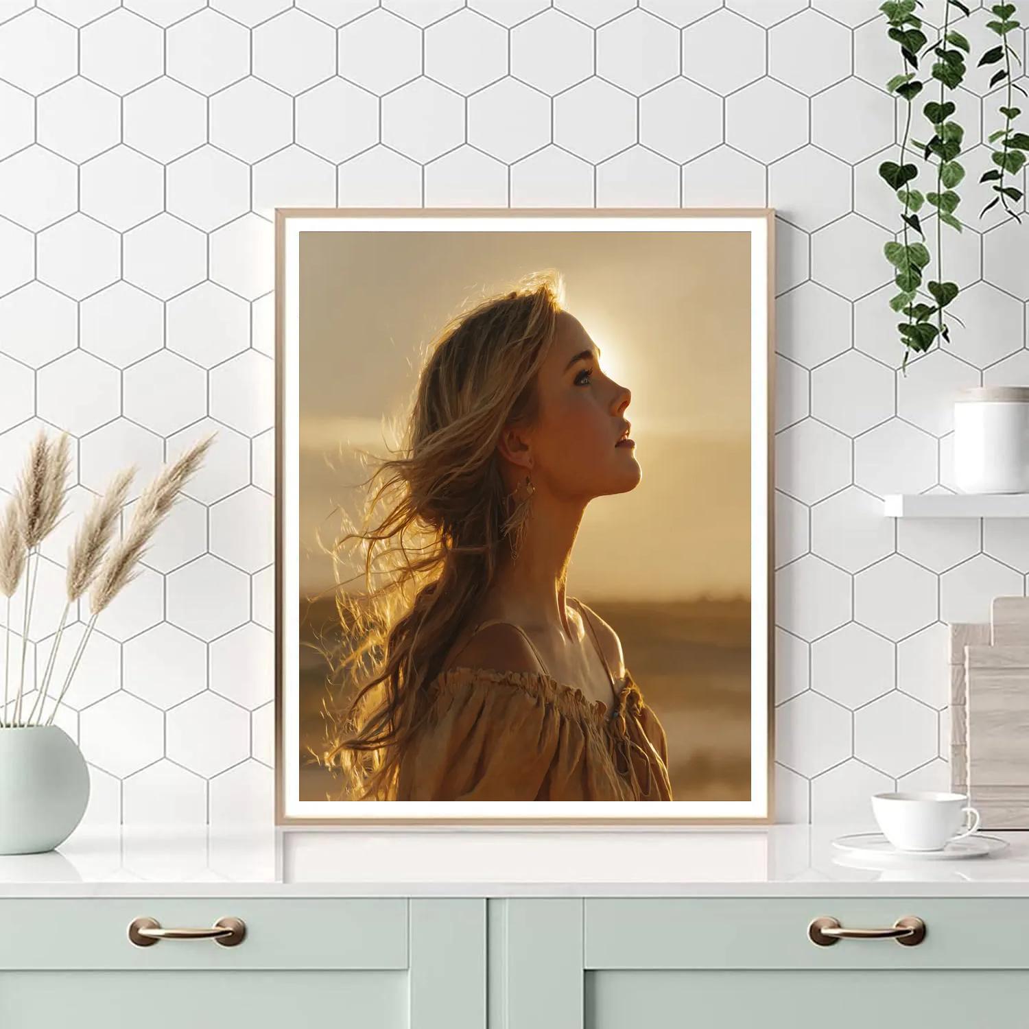 Brie Larson: Beacon From Beyond The Threshold paint by number