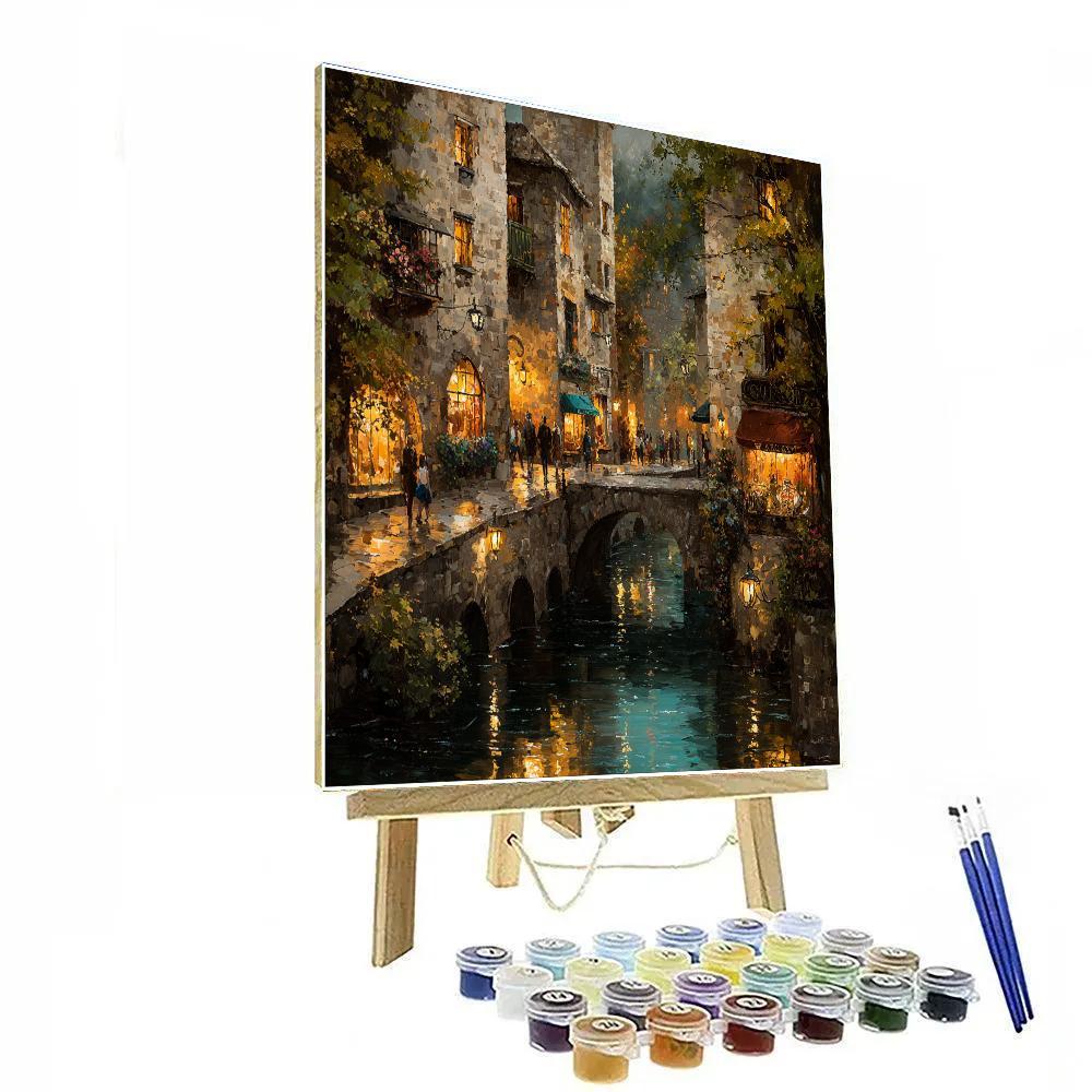 Ponte Vecchio Market Bridge Florence Italy Paint by numbers art