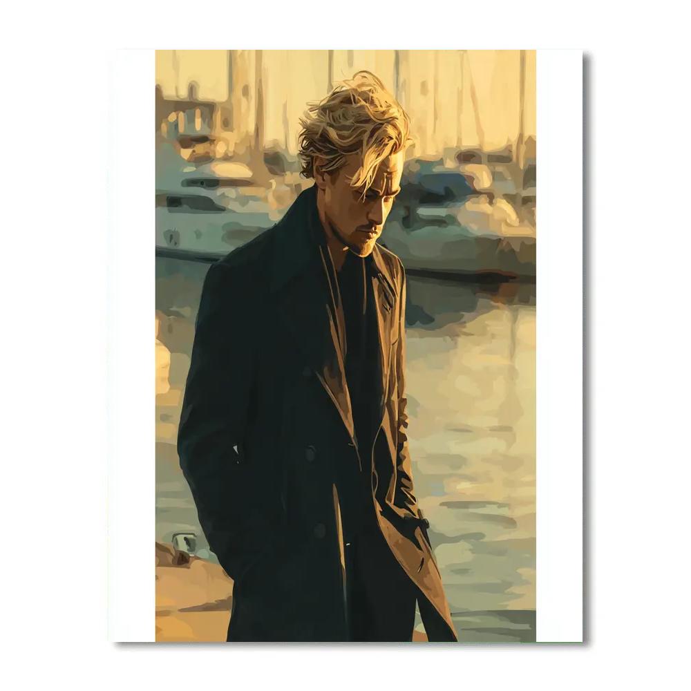 Leonardo DiCaprio Sailing Beyond Titanic Dreams Paint by numbers art